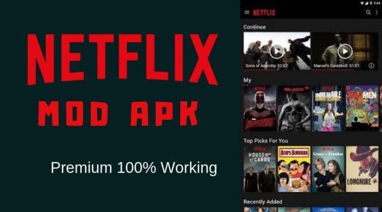 Netflix premium by apkmody for pc